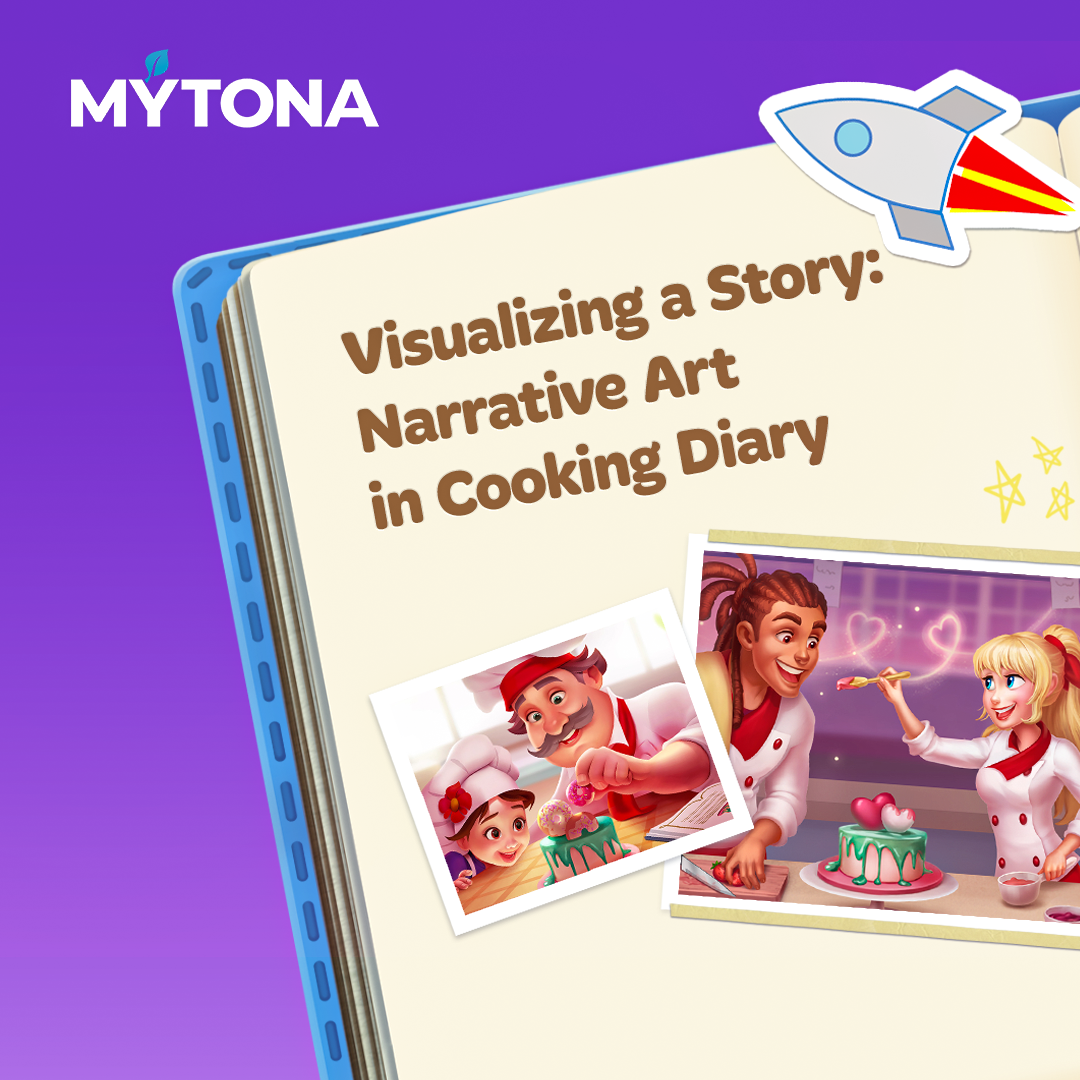 Visualizing a Story: Narrative Art in Cooking Diary