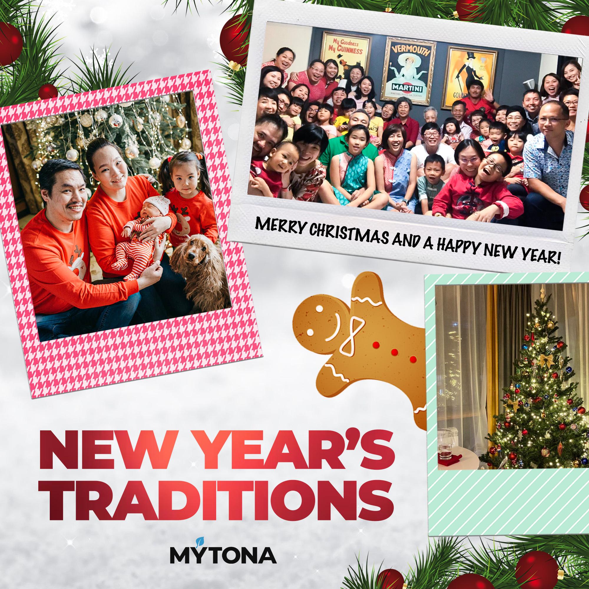 What New Year's traditions do mytonians from around the world have?
